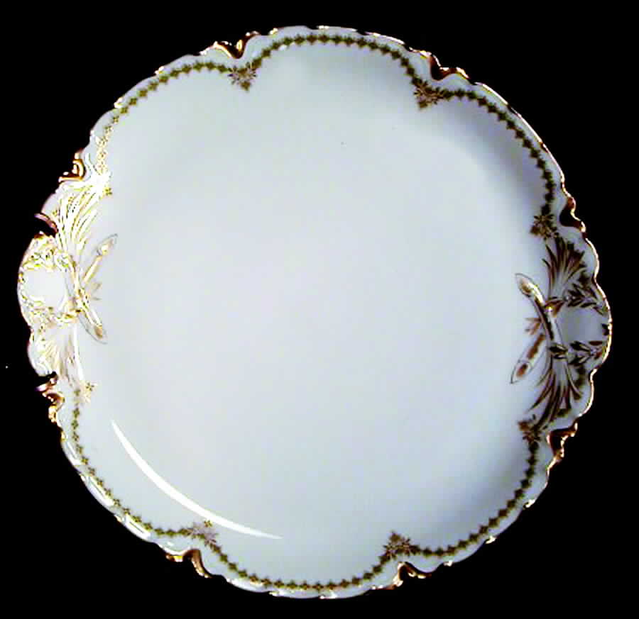 H1765 Handled Cake Plate by Haviland-1
