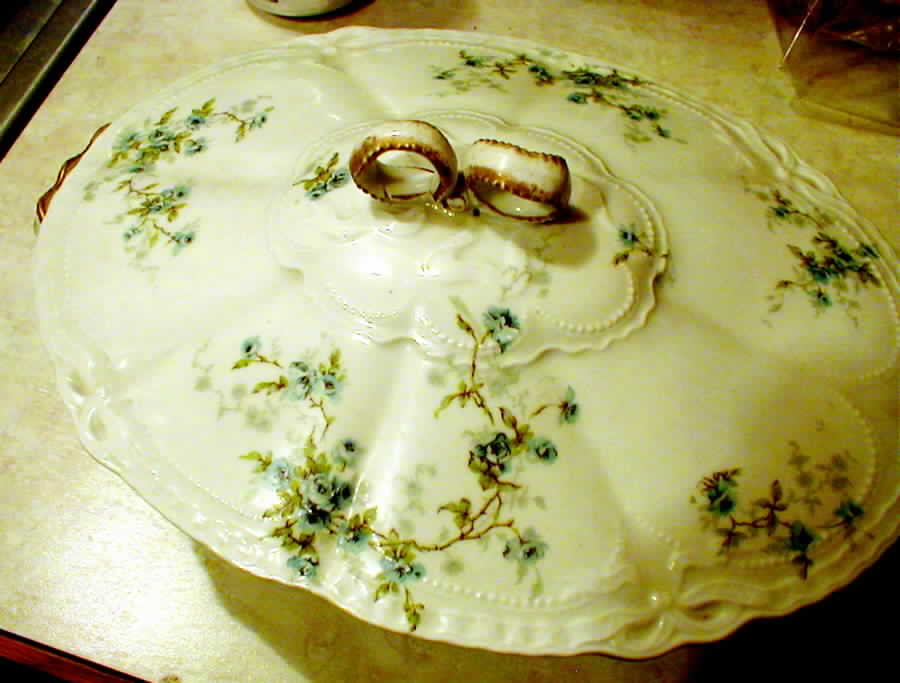Schleiger 150-7 Oval Covered Vegetable by Haviland-1