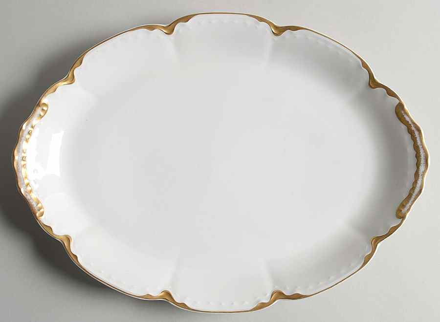 H1768 13" Oval Serving Platter by Haviland-1