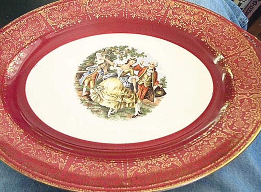 HLC2193 11" Oval Serving Platter by Homer Laughlin -1