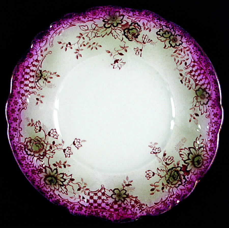 Geisha Luncheon Plate by HM Williamson-1