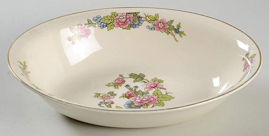 Bristol 9" Oval Vegetable Bowl by Homer Laughlin -1