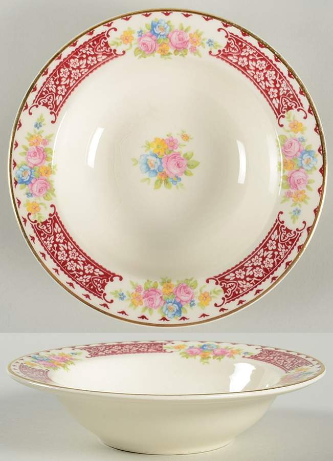 P507 Rim Fruit/Dessert (Sauce) Bowl by Homer Laughlin -1