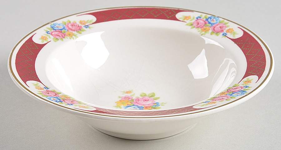 CAC166 Rim Fruit/Dessert (Sauce) Bowl by Homer Laughlin -1