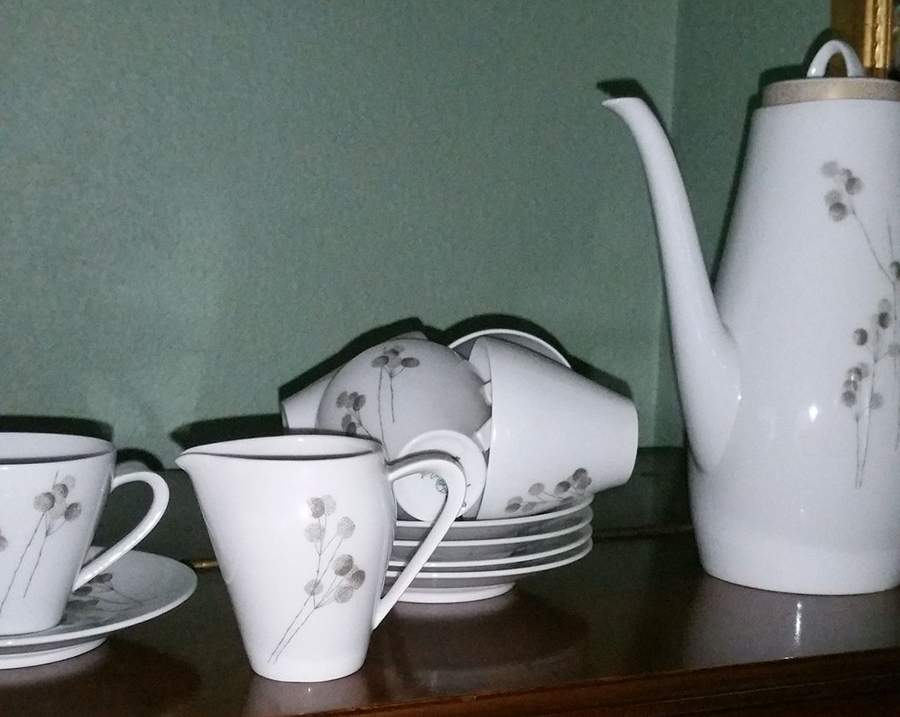 31363 Flat Cup & Saucer Set by Hutschenreuther-1