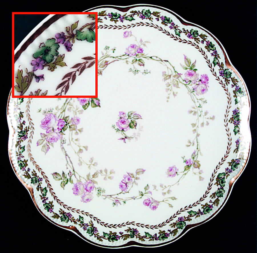 H1814 Luncheon Plate by Haviland-1