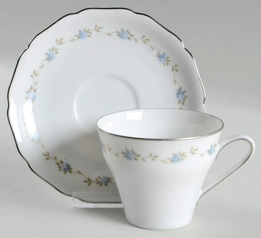 04890 Flat Cup & Saucer Set by Hutschenreuther-1
