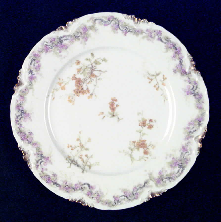 Schleiger 251-4 Luncheon Plate by Haviland-1