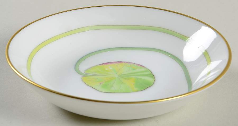 Nil (Gold Trim) Bone Dish by Hermes-1