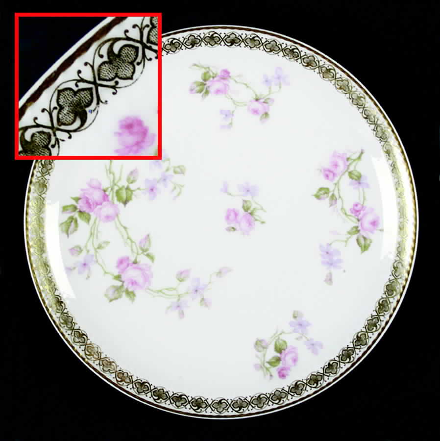 Schleiger 87-1 Salad Plate by Haviland-1