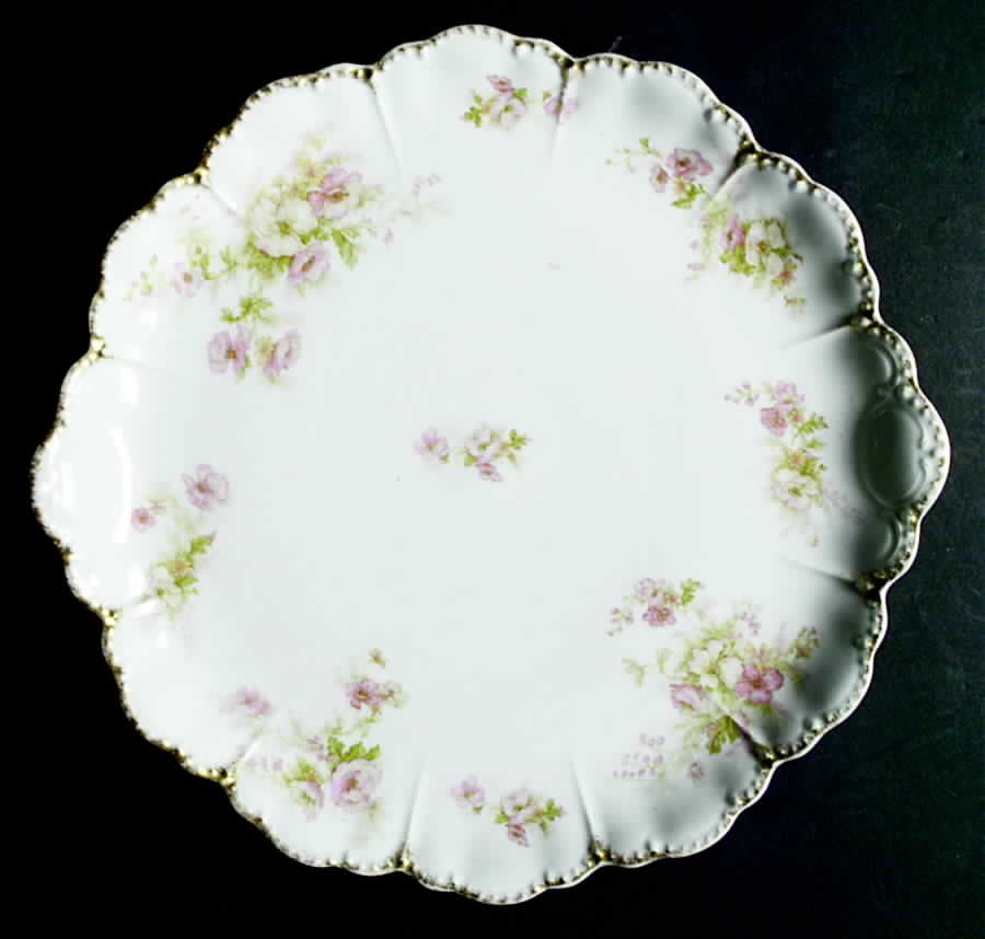 H1847 Handled Cake Plate by Haviland-1