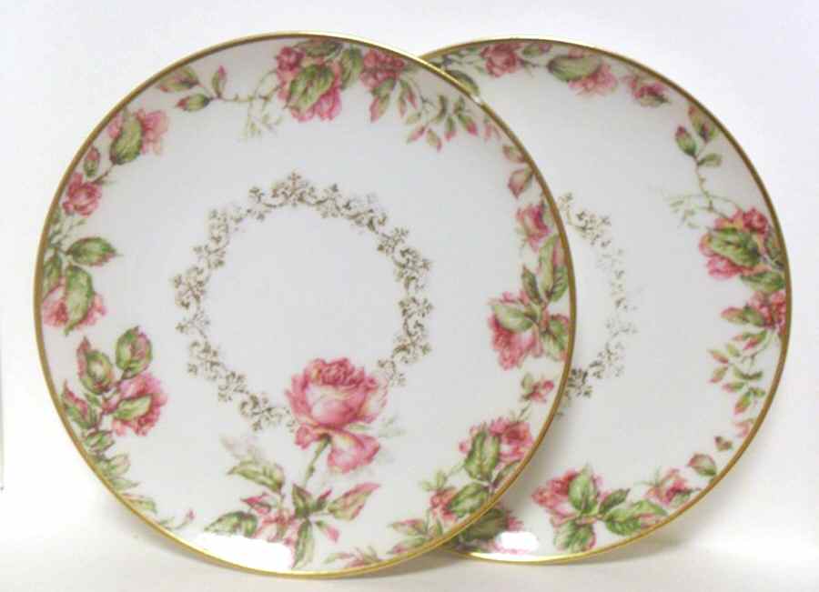 H1848 Coupe Luncheon Plate by Haviland-1