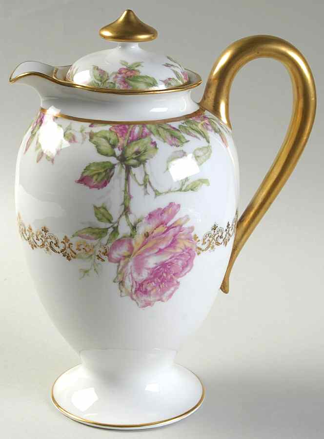 H1848 Chocolate Pot & Lid by Haviland-1