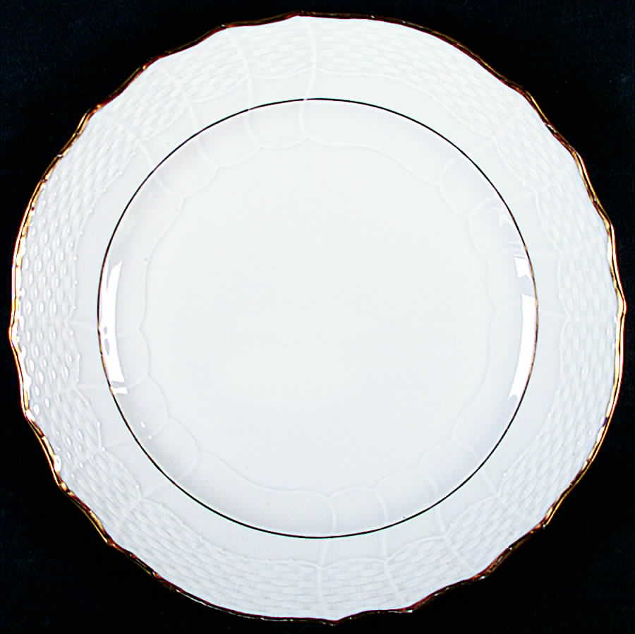 HER30 (LIGHT BASKETWEAVE) Dinner Plate by Herend-1