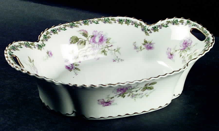 Schleiger 1145-3 11" Oval Vegetable Bowl by Haviland-1