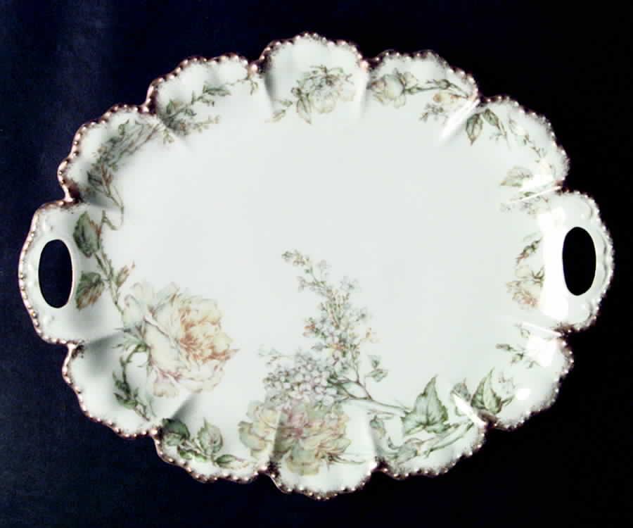H1885 11" Oval Serving Platter by Haviland-1