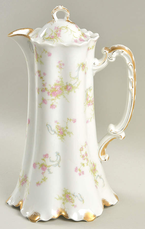 Schleiger 57-4 Chocolate Pot & Lid by Haviland-1