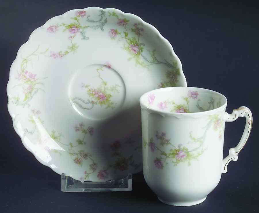 Schleiger 57-4 Chocolate Cup & Saucer Set by Haviland-1
