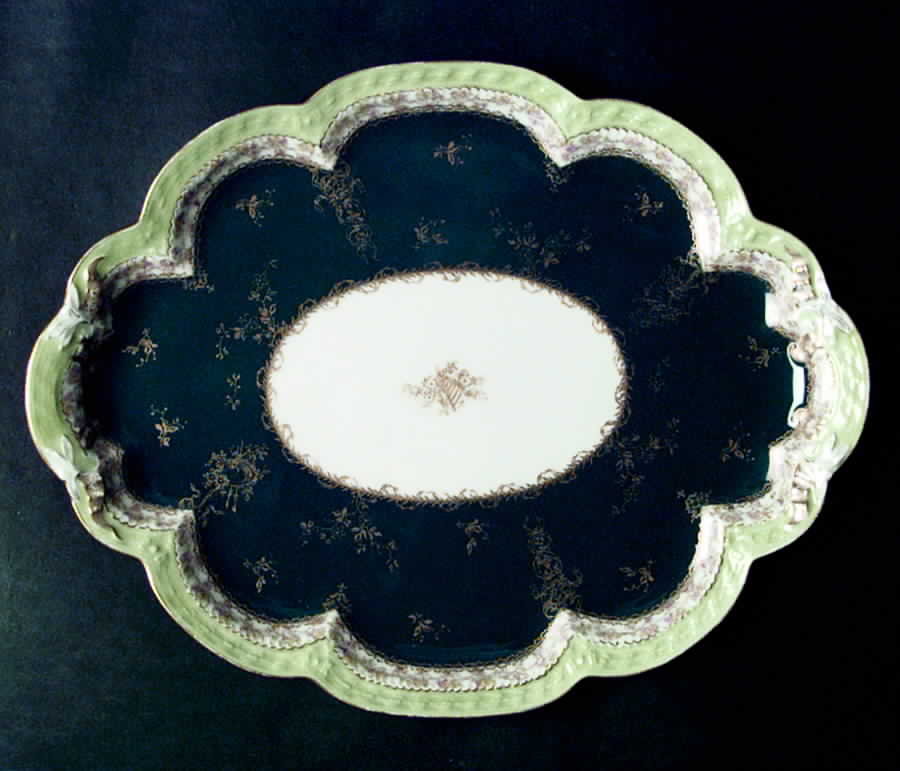 H1890 11" Oval Serving Platter by Haviland-1