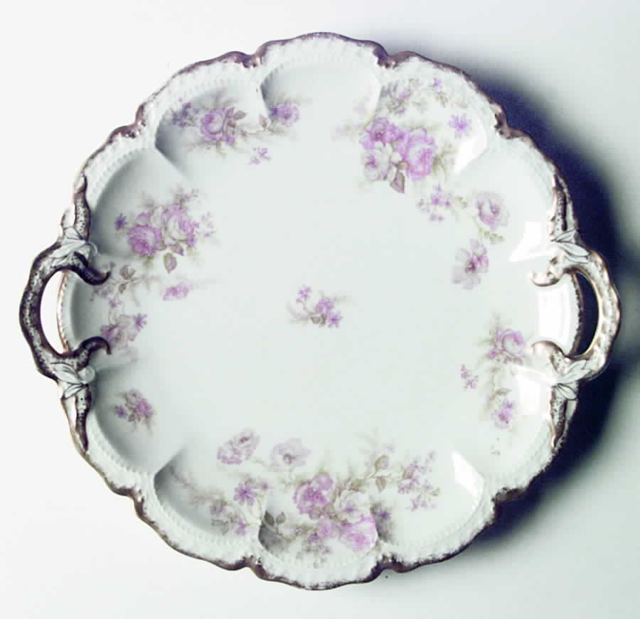 H1897 Handled Cake Plate by Haviland-1