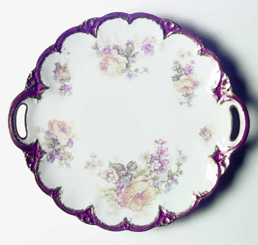 H1871 Handled Cake Plate by Haviland-1