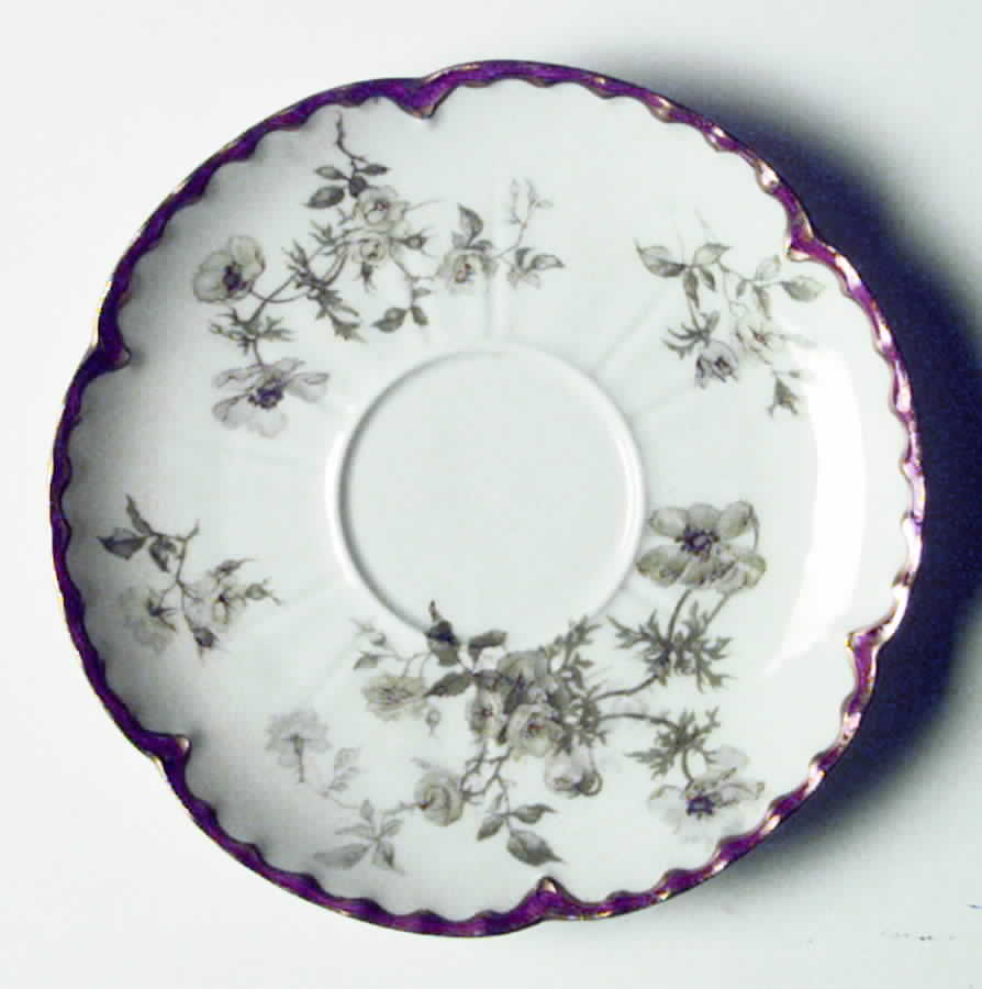 Schleiger 660-1 Saucer by Haviland-1