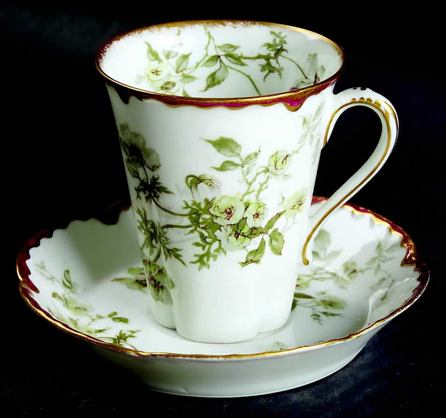 Schleiger 660-1 Saucer for Chocolate Cup by Haviland-1