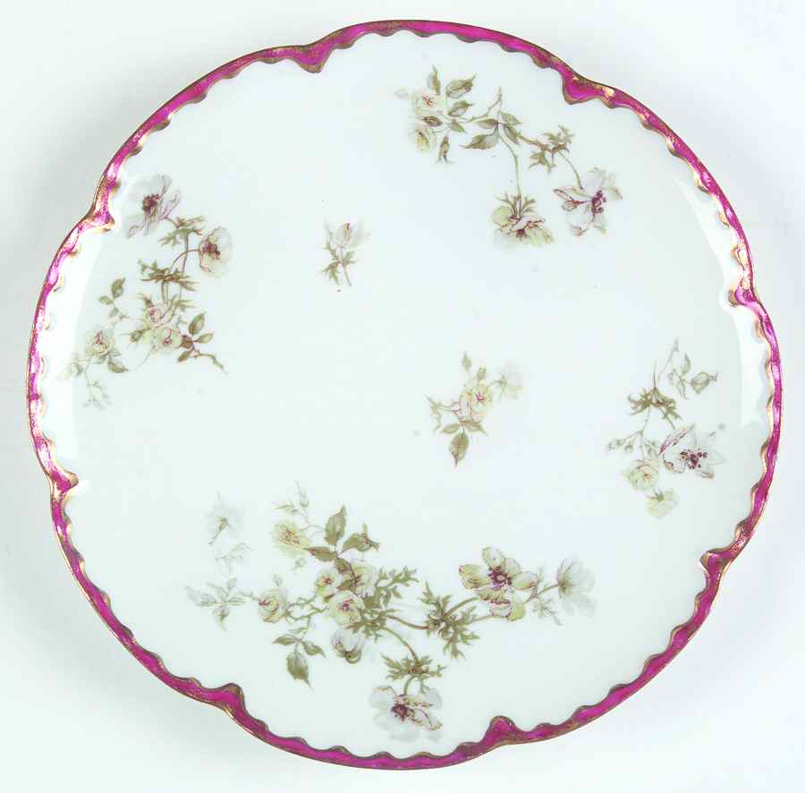 Schleiger 660-1 Coupe Salad Plate by Haviland-1