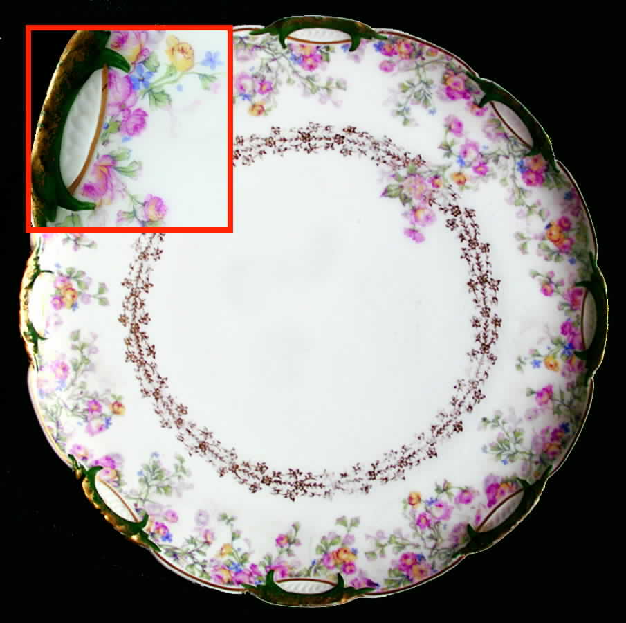Schleiger 699-2 Luncheon Plate by Haviland-1