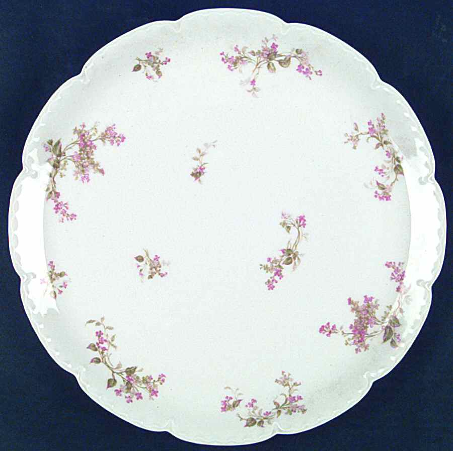 Schleiger 444-1 12" Chop Plate (Round Platter) by Haviland-1