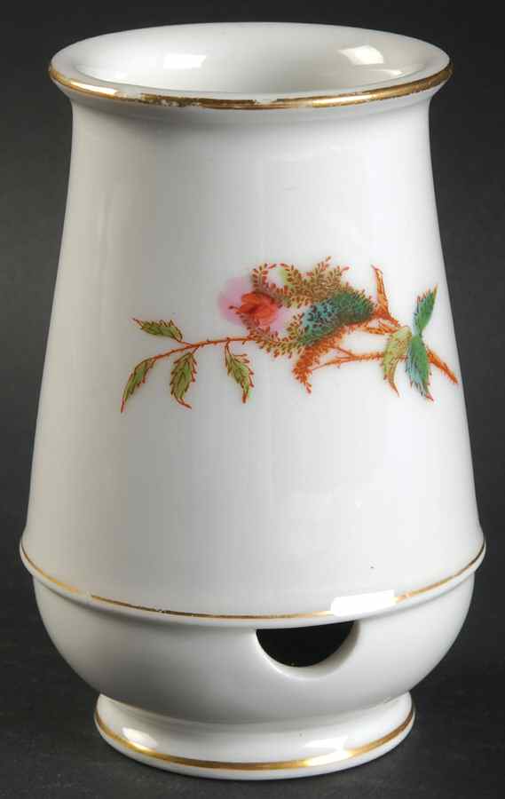 Moss Rose (Thin Gold Trim) Toothbrush Holder by Haviland-1