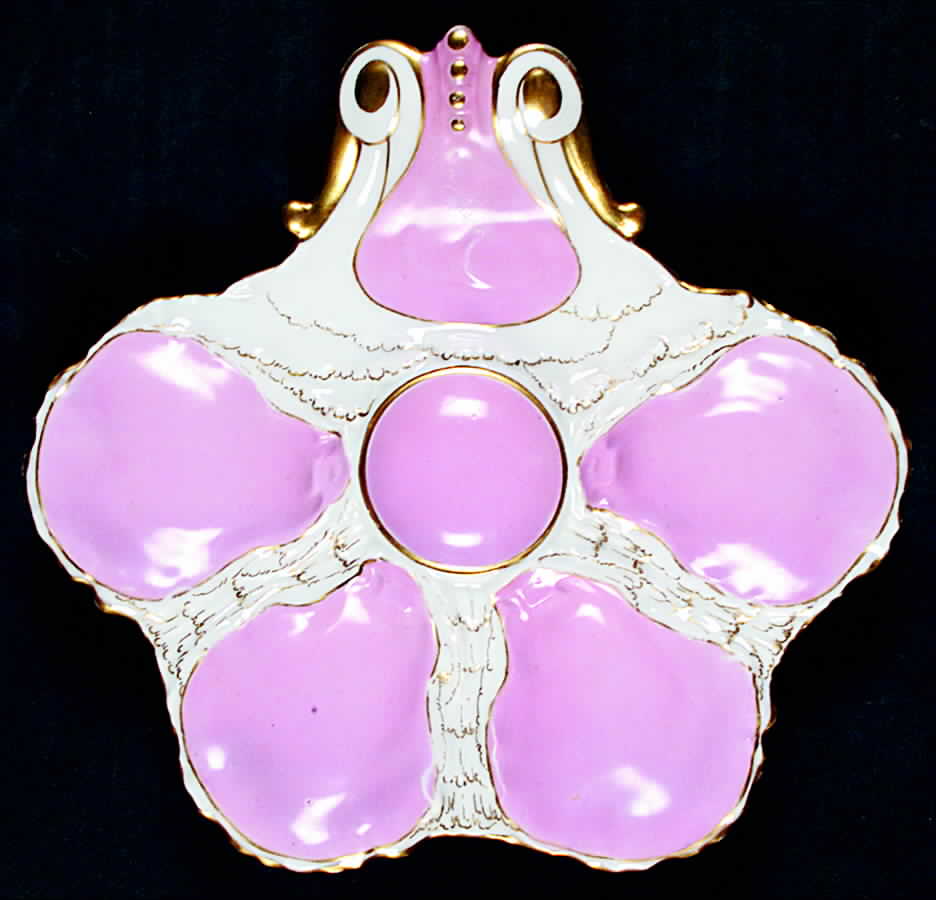 H1913 Oyster Plate by Haviland-1