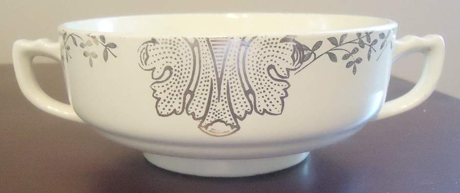 HLC1519 Footed Cream Soup Bowl by Homer Laughlin -1