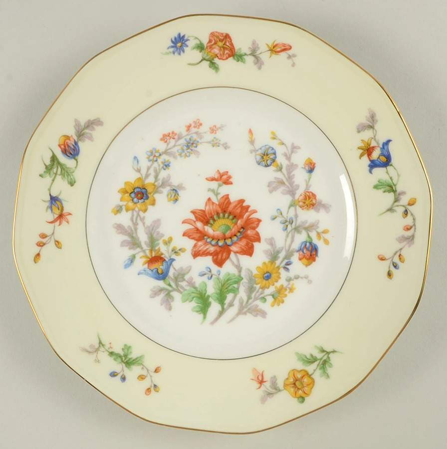 Pierrefonds Dinner Plate by Haviland-1