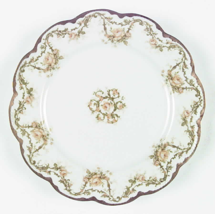 Schleiger 484-2 Luncheon Plate by Haviland-1