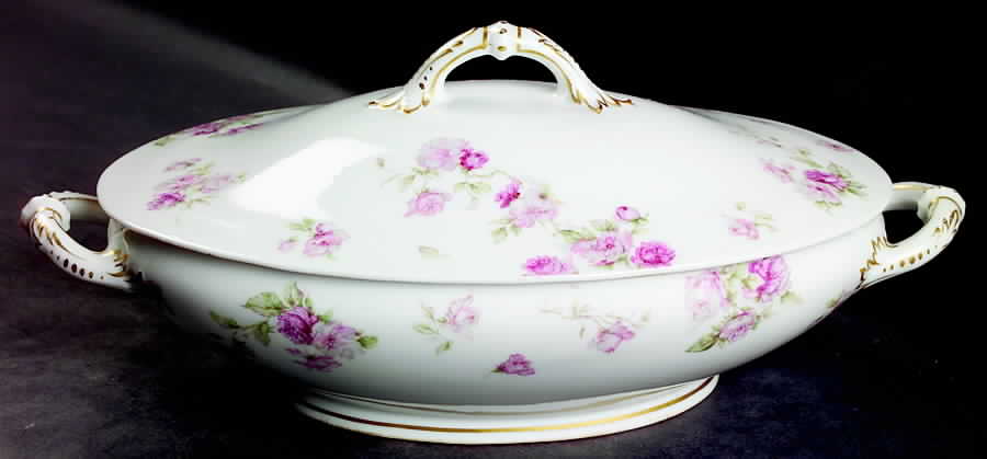 Schleiger 39-1 Oval Covered Vegetable by Haviland-1