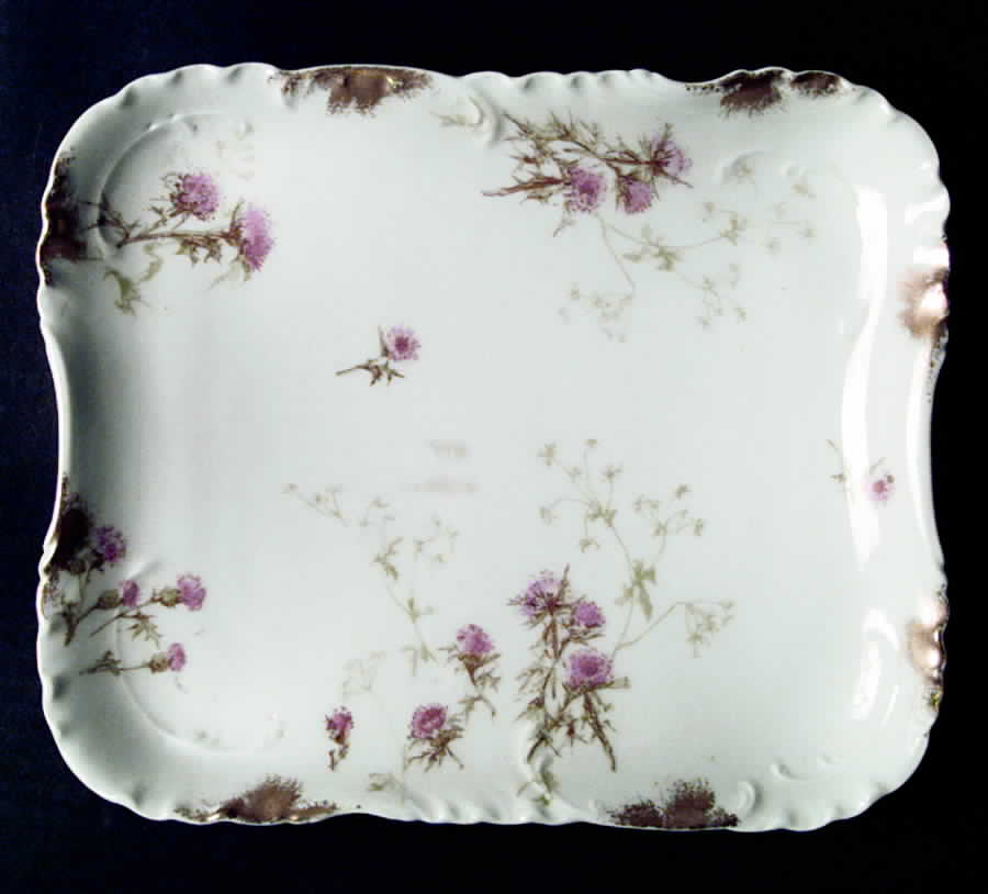 Schleiger 457-3 9" Rectangular Serving Platter by Haviland-1