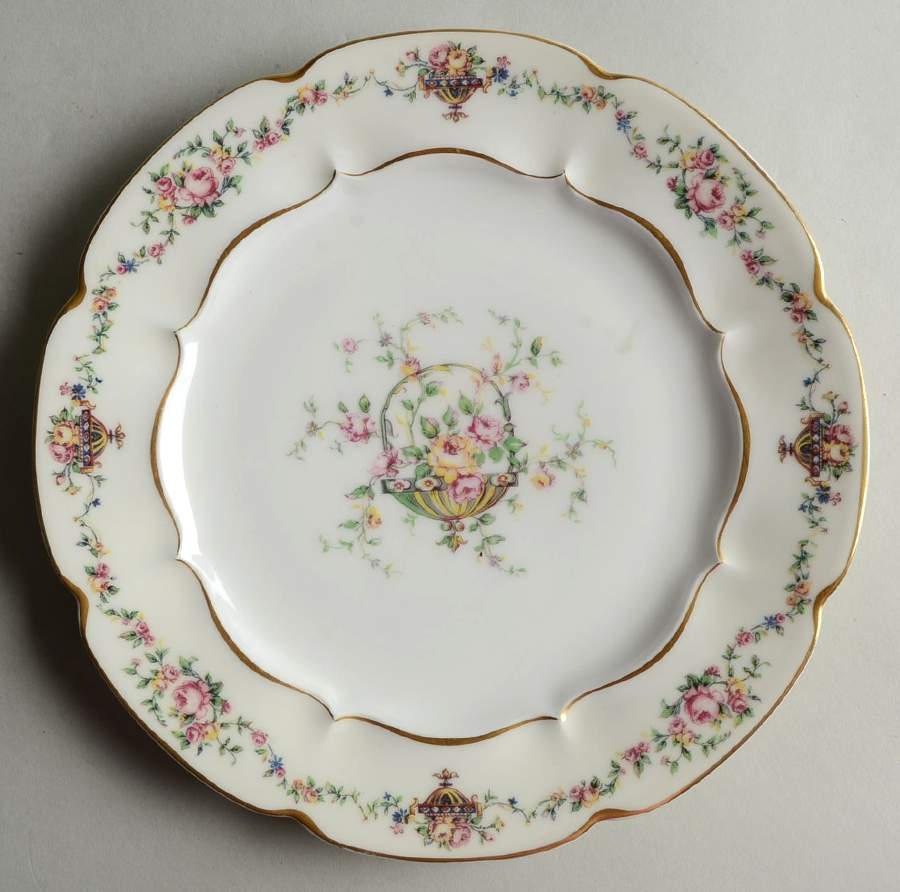 Schleiger 693-1 Luncheon Plate by Haviland-1