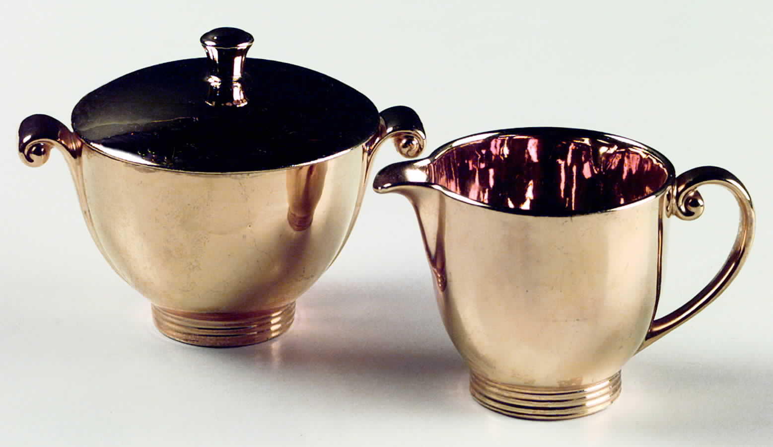 Andover Gold Creamer by Homer Laughlin -1