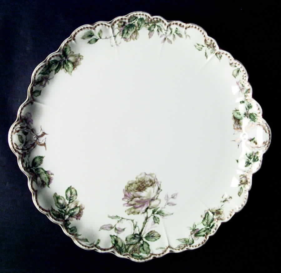 H1973 Handled Cake Plate by Haviland-1