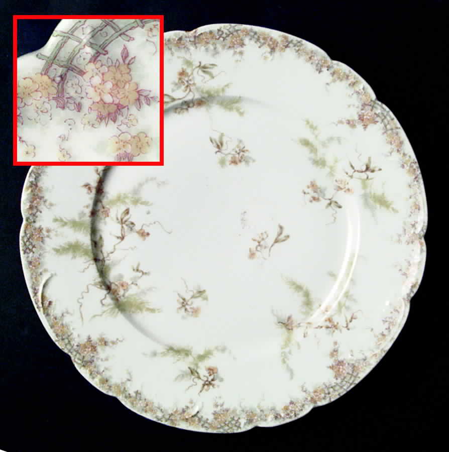 Schleiger 1026-1 Dinner Plate by Haviland-1