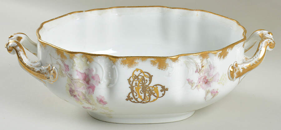 Schleiger 54-6 Oval Tureen No Lid by Haviland-1