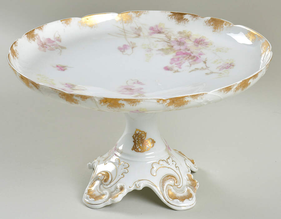 Schleiger 54-6 Round Compote (Height X Width) by Haviland-1