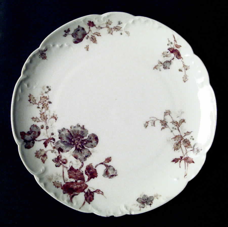 H1986 Coupe Luncheon Plate by Haviland-1