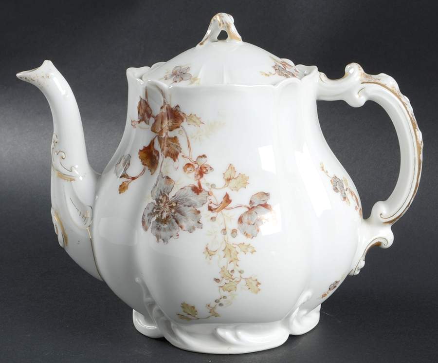 H1986 Teapot & Lid by Haviland-1