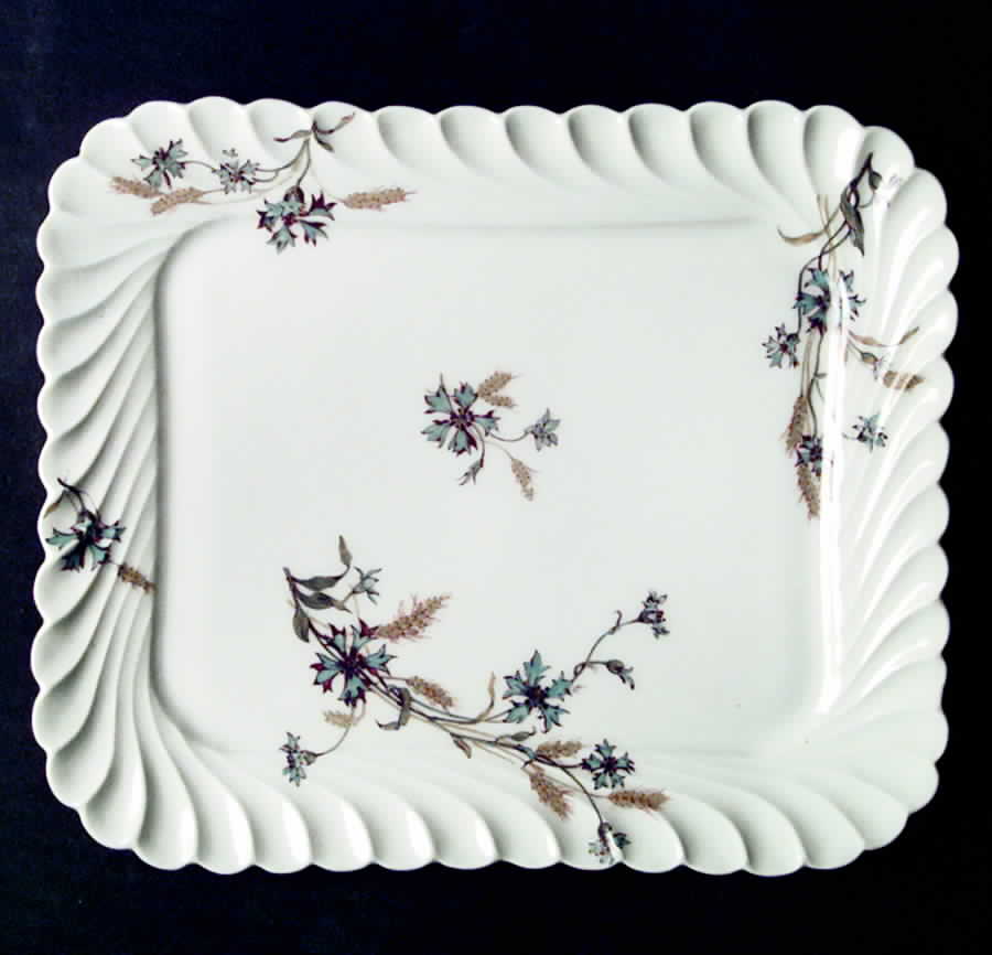 Schleiger 73-5 9" Rectangular Serving Platter by Haviland-1