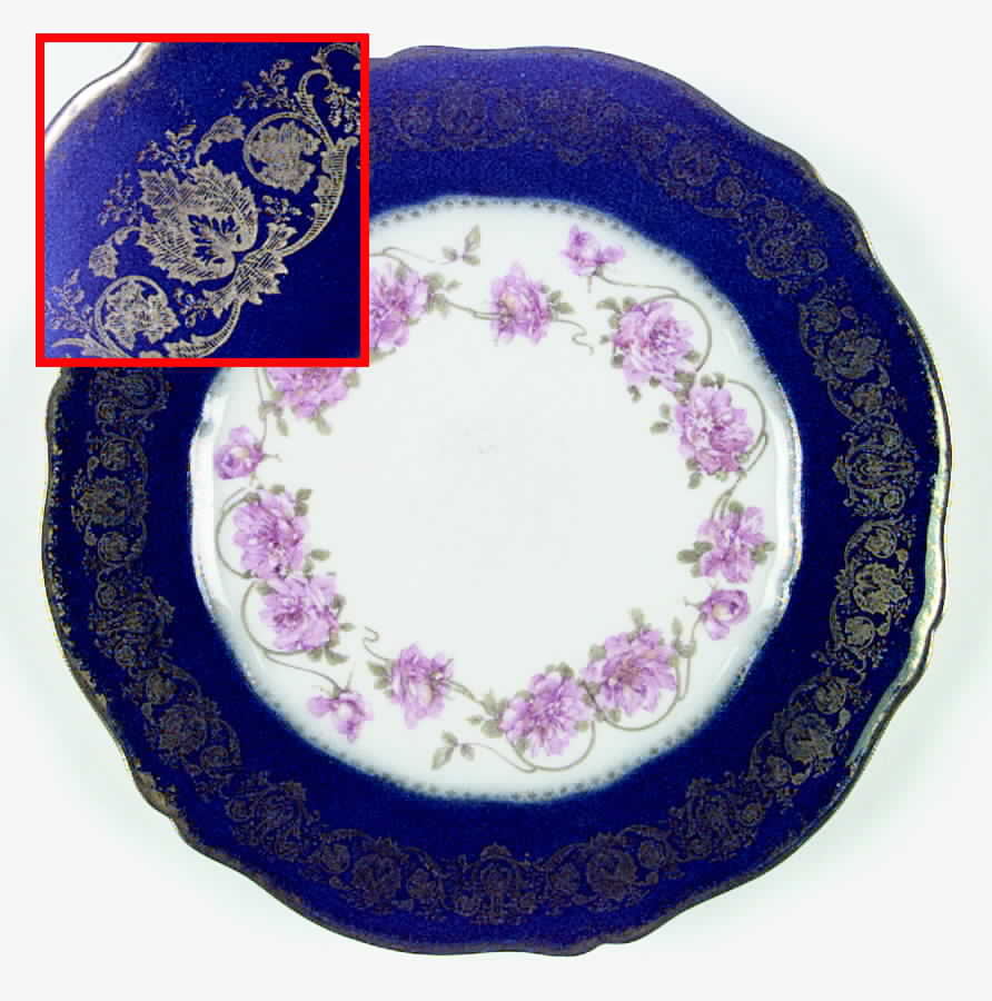 Schleiger 847-1 Dinner Plate by Haviland-1