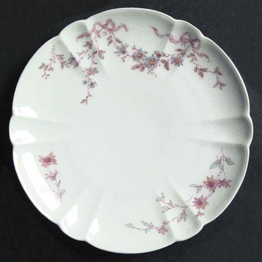 Schleiger 672-1 Coupe Salad Plate by Haviland-1