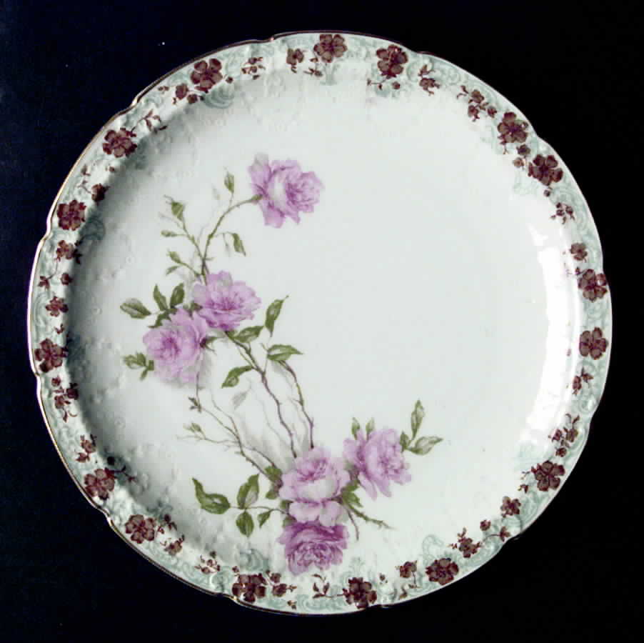 Schleiger 1151-6 Luncheon Plate by Haviland-1