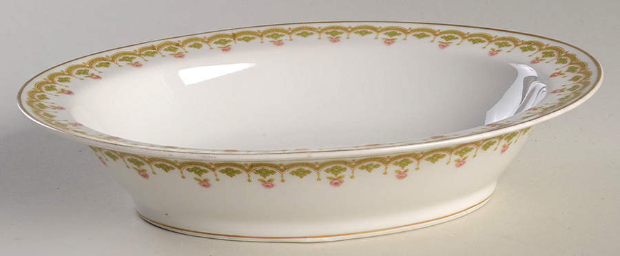 H2052 9" Oval Vegetable Bowl by Haviland-1